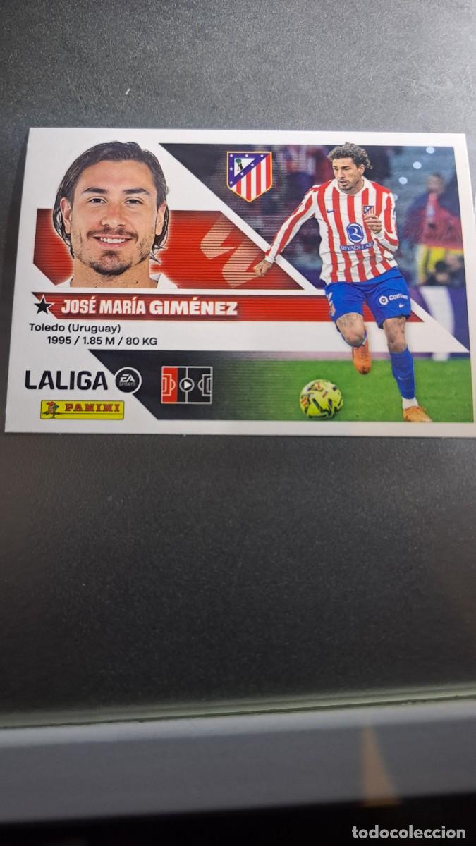 Coleccionismo cromos antiguos: CROMO GIMENEZ 8B 8 B ATLETICO DE MADRID LIGA 2026 2027 26 27 ESTE PANINI NUNCA PEGADO