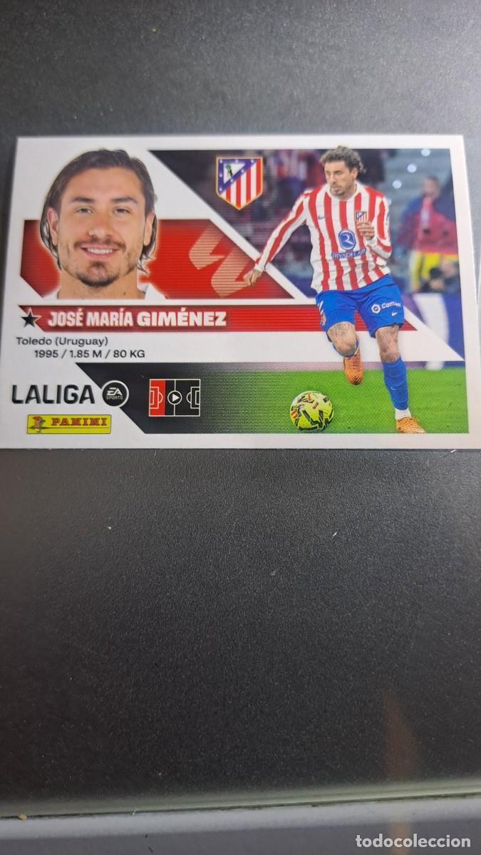 Coleccionismo cromos antiguos: CROMO GIMENEZ 8B 8 B ATLETICO DE MADRID LIGA 2026 2027 26 27 ESTE PANINI NUNCA PEGADO