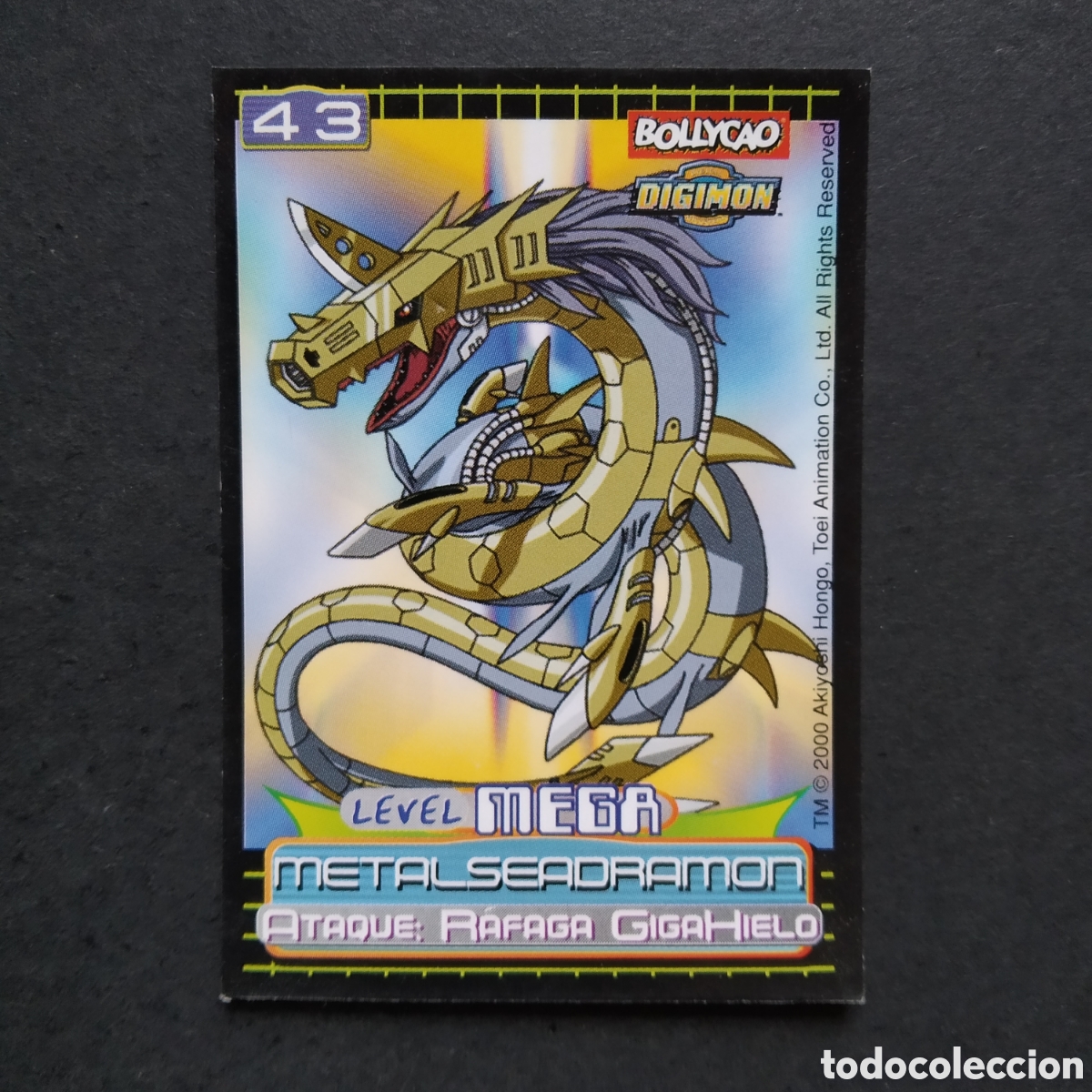 Coleccionismo cromos antiguos: CROMO - N&ordm; 43 - METALSEADRAMON - DIGIMON - BOLLYCAO - A&Ntilde;O 2000