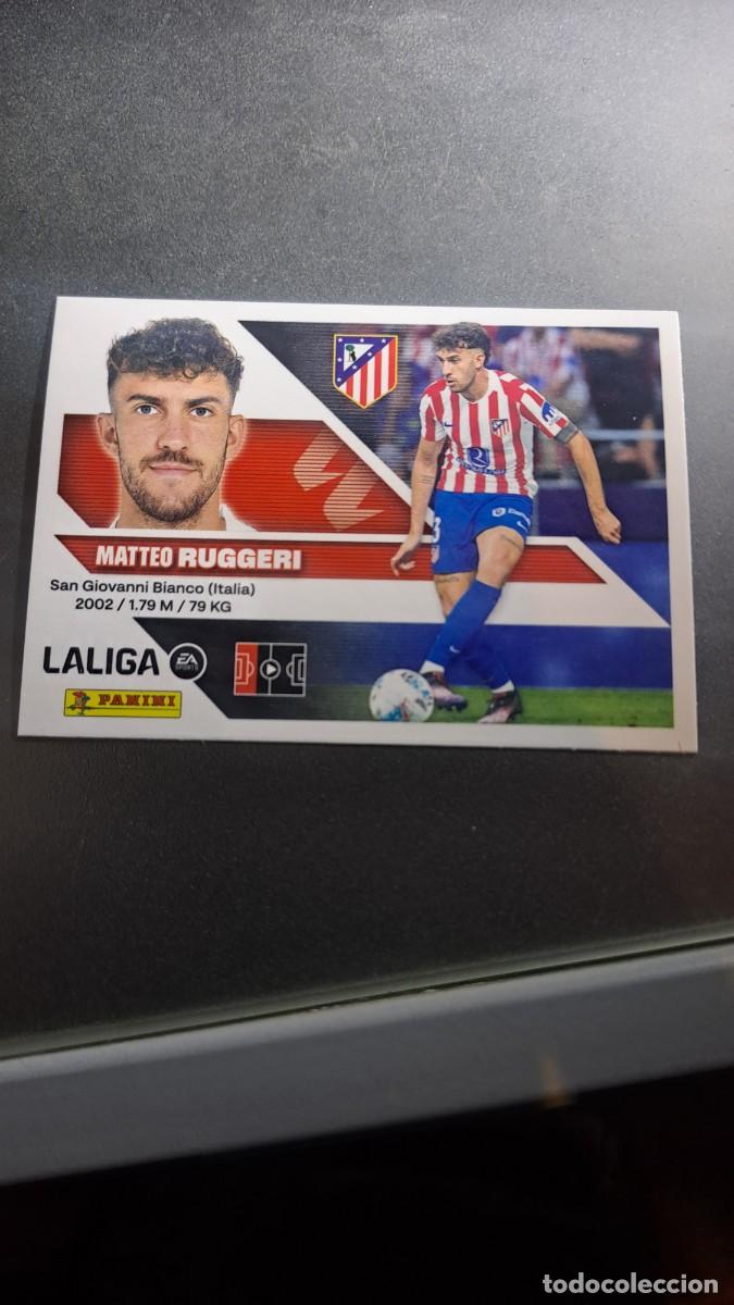 Coleccionismo cromos antiguos: CROMO RUGGERI 10 ATLETICO DE MADRID LIGA 2026 2027 26 27 ESTE PANINI NUNCA PEGADO