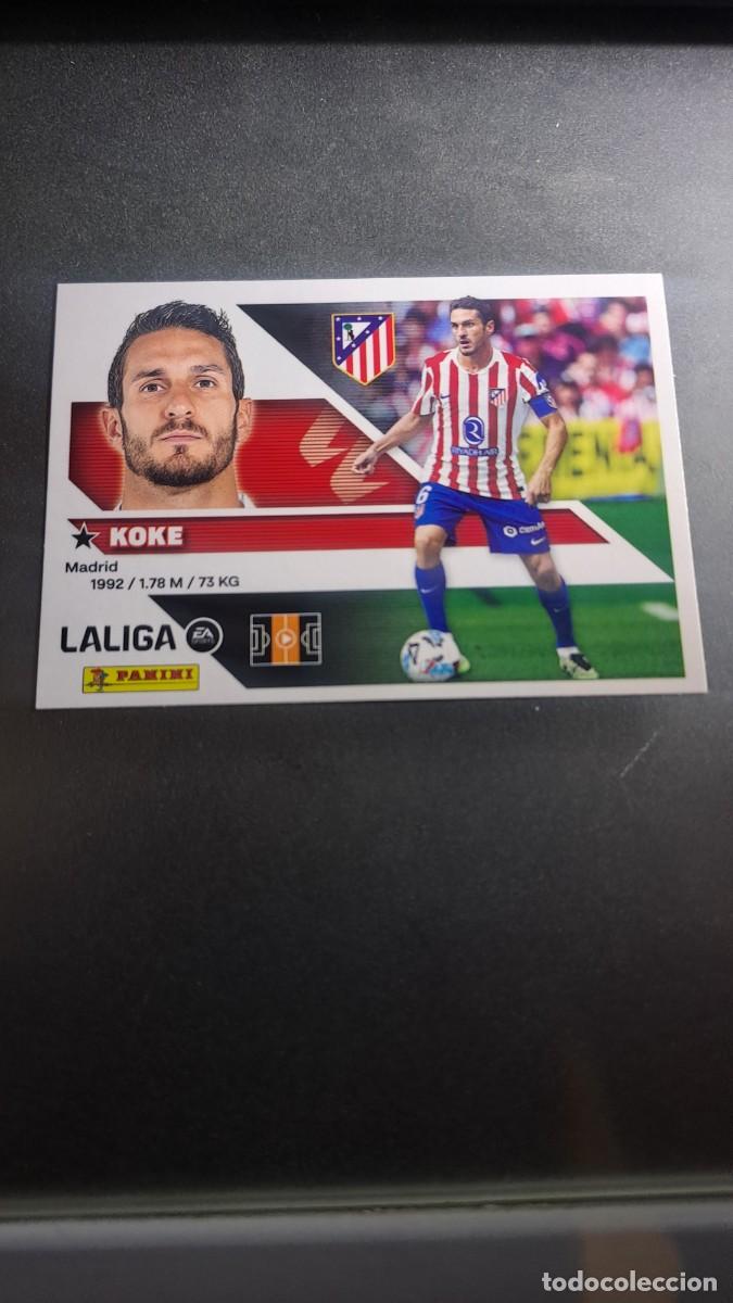 Coleccionismo cromos antiguos: CROMO KOKE 11 ATLETICO DE MADRID LIGA 2026 2027 26 27 ESTE PANINI NUNCA PEGADO