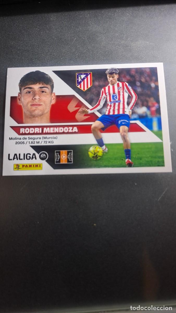 Coleccionismo cromos antiguos: CROMO RODRI MENDOZA 14A 14 A ATLETICO DE MADRID LIGA 2026 2027 26 27 ESTE PANINI NUNCA PEGADO