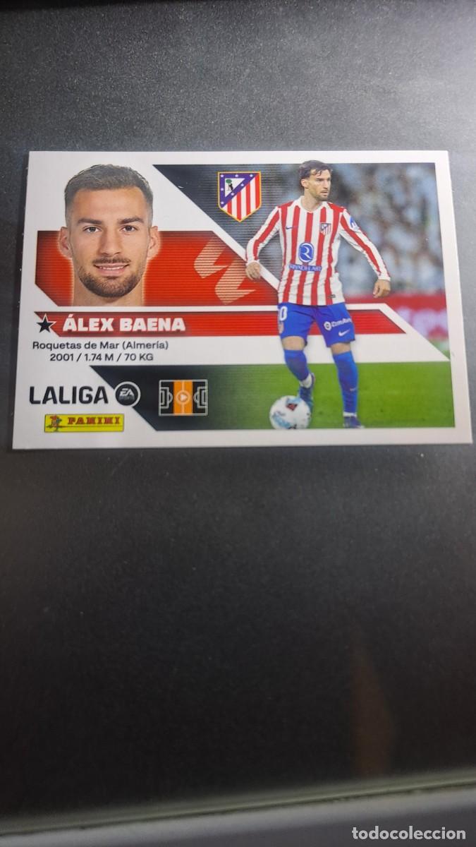 Coleccionismo cromos antiguos: CROMO ALEX BAENA 15 ATLETICO DE MADRID LIGA 2026 2027 26 27 ESTE PANINI NUNCA PEGADO
