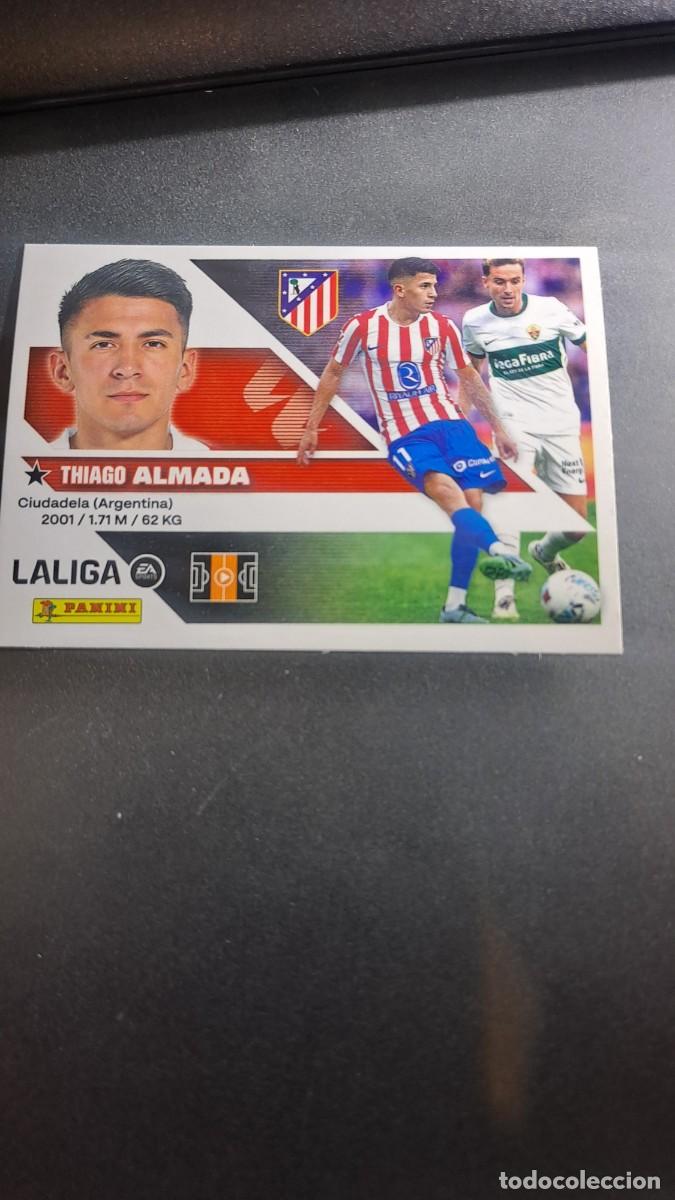 Coleccionismo cromos antiguos: CROMO ALMADA 16 ATLETICO DE MADRID LIGA 2026 2027 26 27 ESTE PANINI NUNCA PEGADO