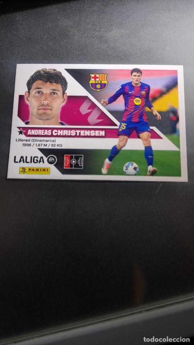 Coleccionismo cromos antiguos: CROMO CHRISTENSEN 6B 6 B BARCELONA LIGA 2026 2027 26 27 ESTE PANINI NUNCA PEGADO