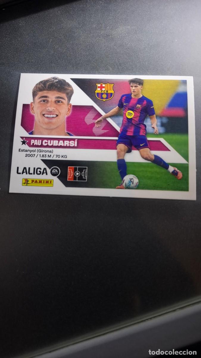 Coleccionismo cromos antiguos: CROMO CUBARSI 7 BARCELONA LIGA 2026 2027 26 27 ESTE PANINI NUNCA PEGADO