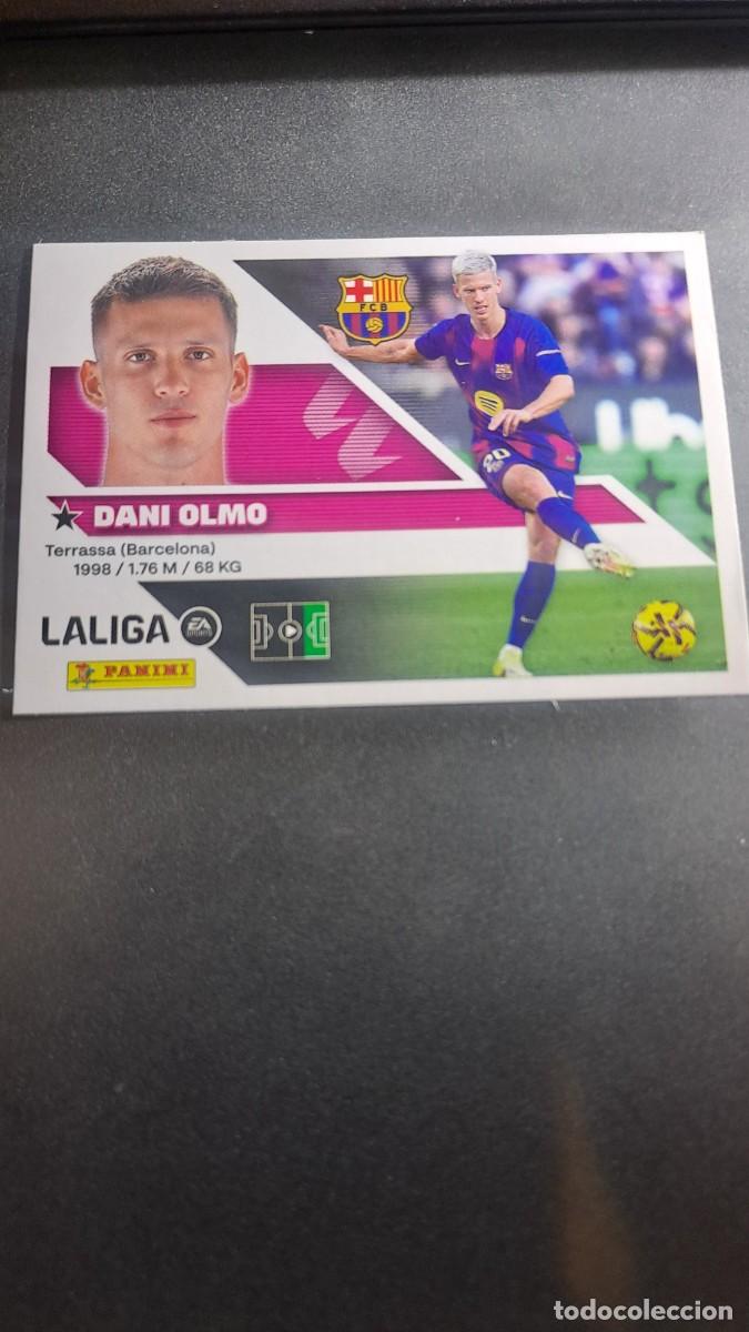 Coleccionismo cromos antiguos: CROMO DANI OLMO 17 BARCELONA LIGA 2026 2027 26 27 ESTE PANINI NUNCA PEGADO