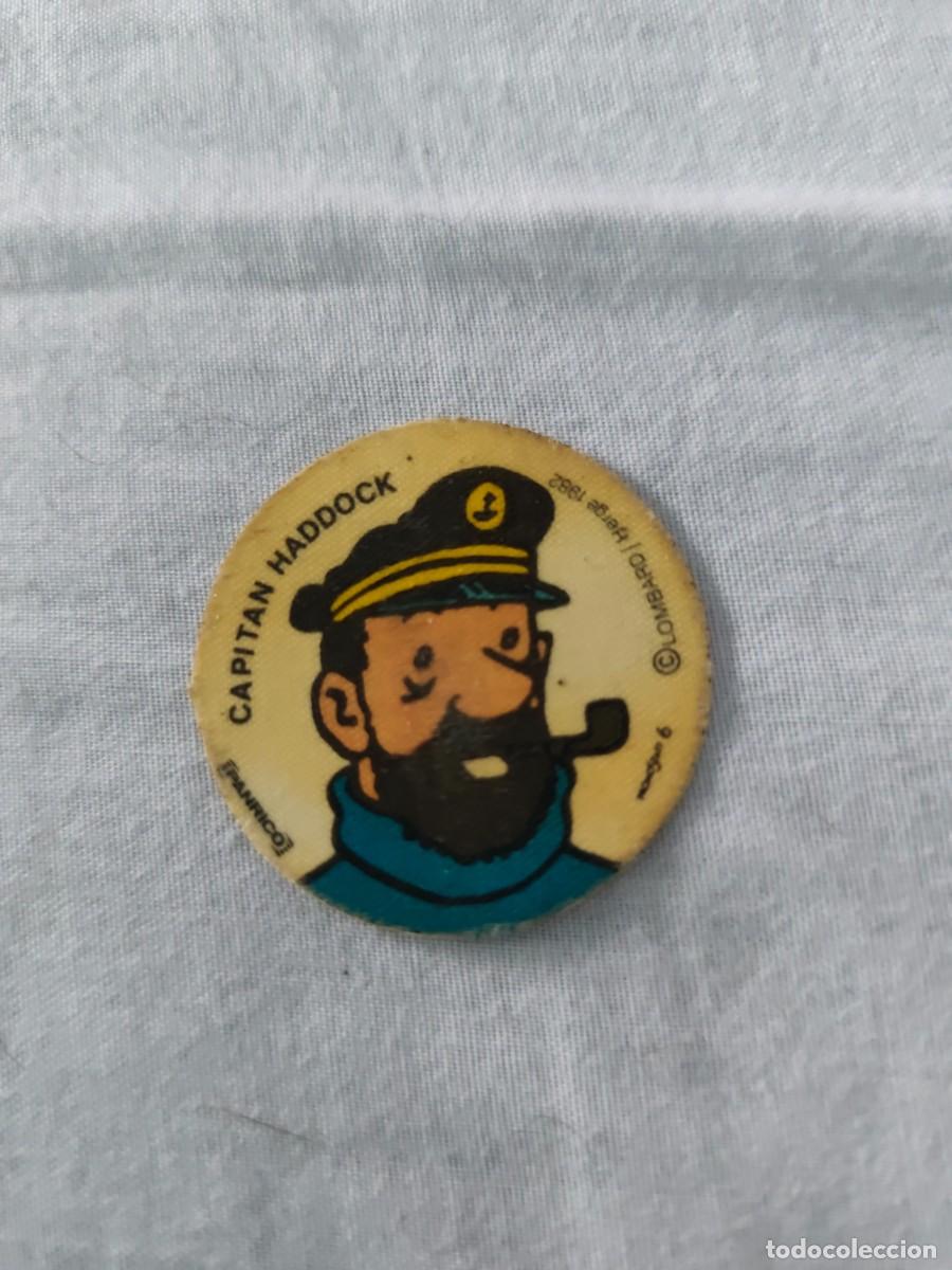 Coleccionismo cromos antiguos: TINTIN capit&aacute;n Haddock - cromo pegatina Panrico