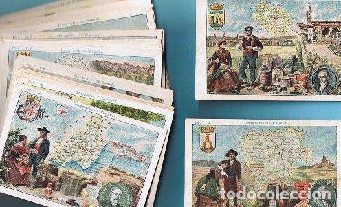 Sammeln alte Sammelbilder: LOTE DE CROMOS. CROMOS SUELTOS; 2,00 &euro;. GEOGRAF&Iacute;A DE ESPA&Ntilde;A. CHOCOLATE CHOCOLATES PI.