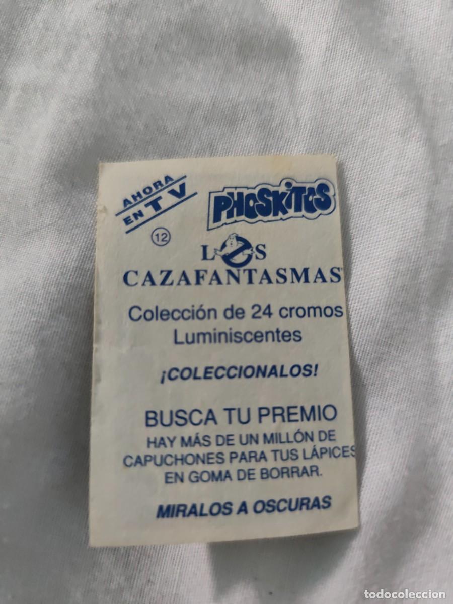 Coleccionismo cromos antiguos: CROMO PHOSKITOS LOS CAZAFANTASMA N&deg; 12 - Foto 2