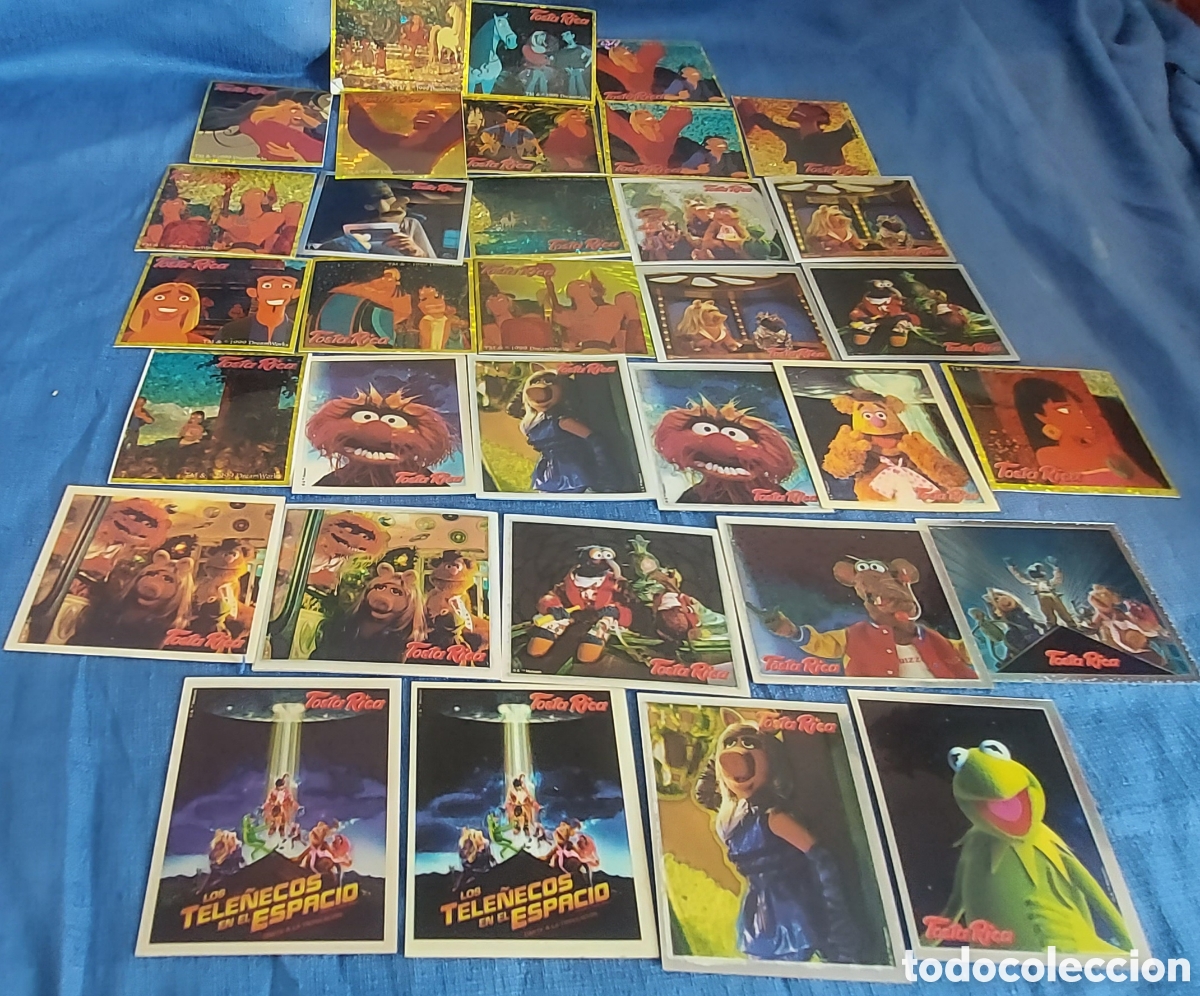 Coleccionismo cromos antiguos: LOTE CROMOS TOSTA RICA