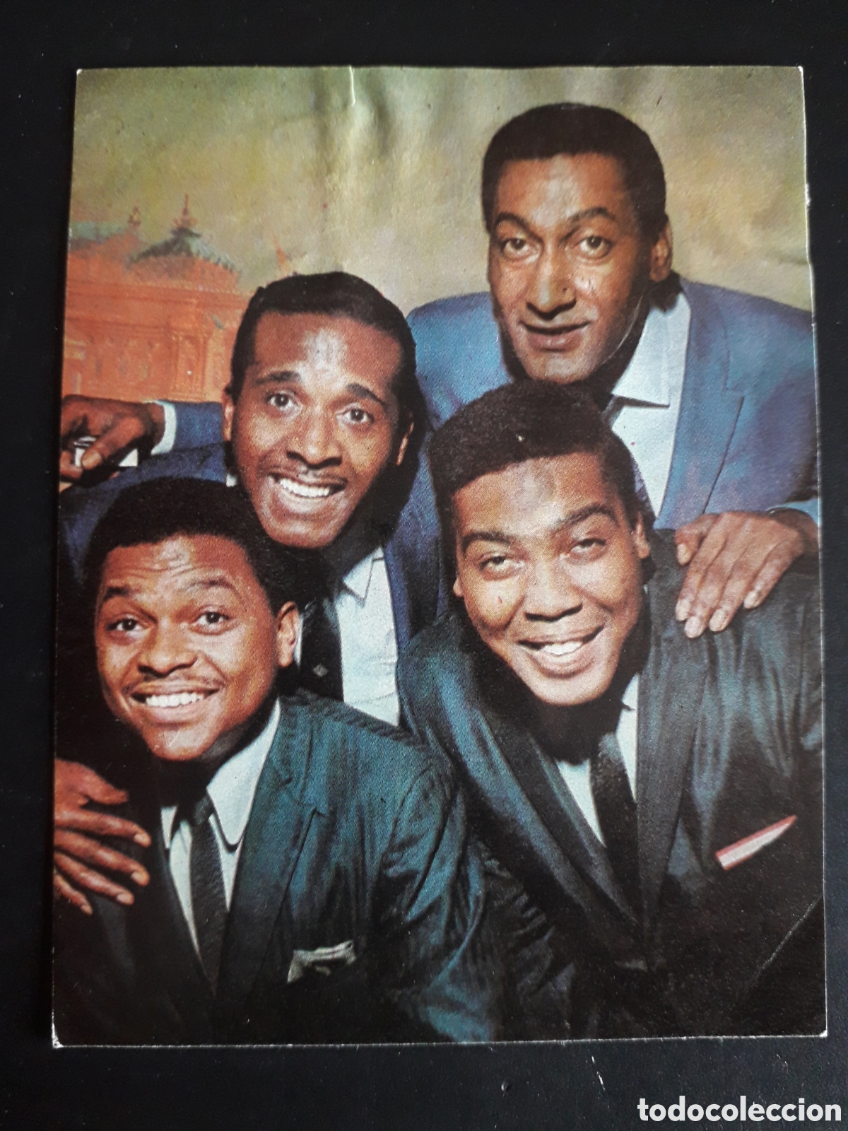 Coleccionismo cromos antiguos: FOUR TOPS N&deg; 50 CANTANTES Y CONJUNTOS ESTE 1967 DESPEGADO PEDIDO M&Iacute;NIMO 3&euro;