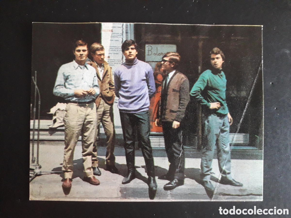 Coleccionismo cromos antiguos: LOS BRAVOS N&deg; 102 CANTANTES Y CONJUNTOS ESTE 1967 DESPEGADO, DOBLEZ PEDIDO M&Iacute;NIMO 3&euro;
