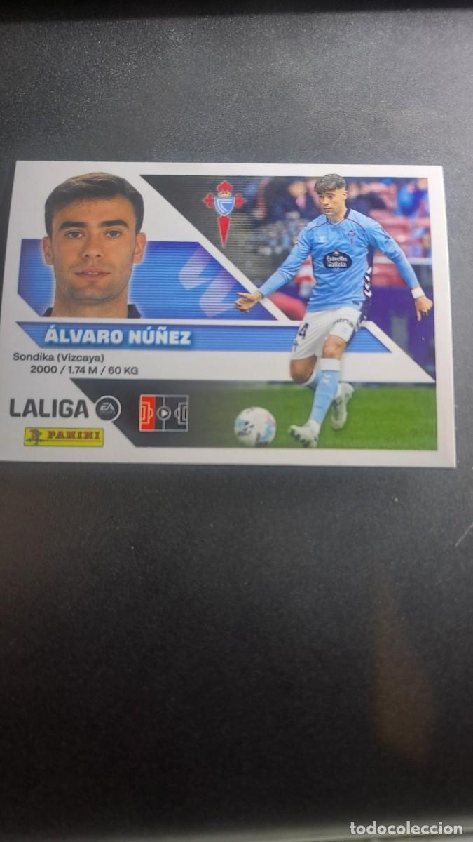 Coleccionismo cromos antiguos: CROMO ALVARO NU&Ntilde;EZ 5 CELTA DE VIGO LIGA 2026 2027 26 27 ESTE PANINI NUNCA PEGADO