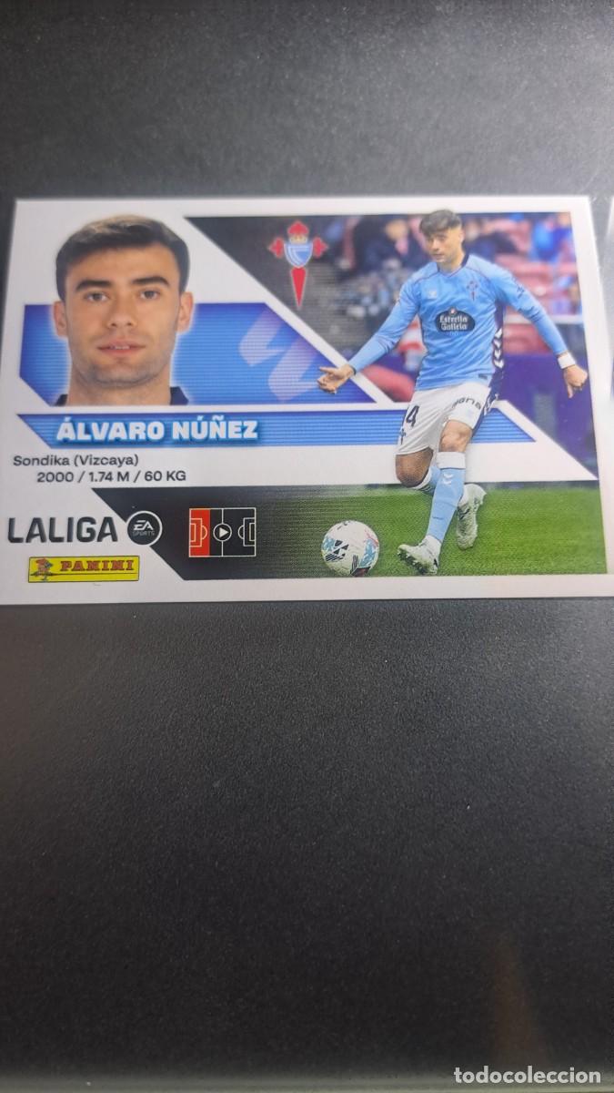 Coleccionismo cromos antiguos: CROMO ALVARO NU&Ntilde;EZ 5 CELTA DE VIGO LIGA 2026 2027 26 27 ESTE PANINI NUNCA PEGADO