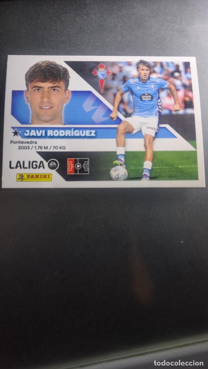 Coleccionismo cromos antiguos: CROMO JAVI RODRIGUEZ 7 CELTA DE VIGO LIGA 2026 2027 26 27 ESTE PANINI NUNCA PEGADO