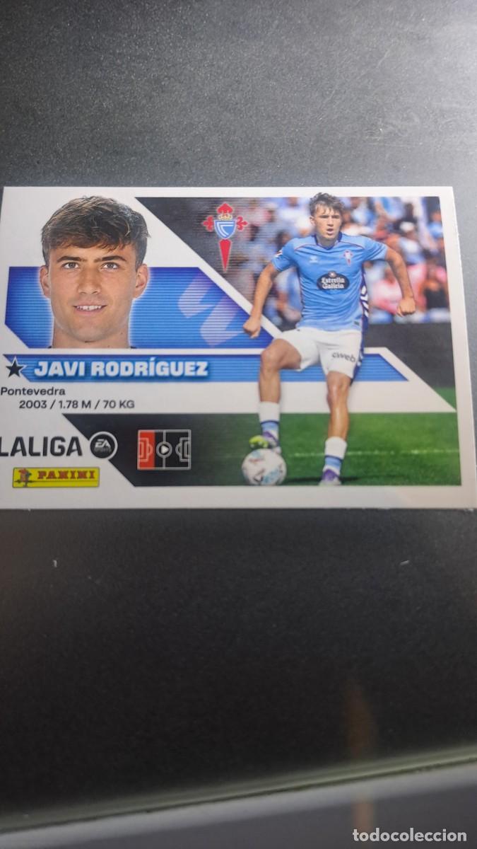 Coleccionismo cromos antiguos: CROMO JAVI RODRIGUEZ 7 CELTA DE VIGO LIGA 2026 2027 26 27 ESTE PANINI NUNCA PEGADO