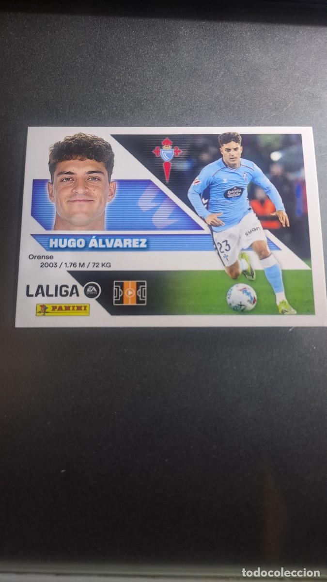 Coleccionismo cromos antiguos: CROMO HUGO ALVAREZ 13 CELTA DE VIGO LIGA 2026 2027 26 27 ESTE PANINI NUNCA PEGADO