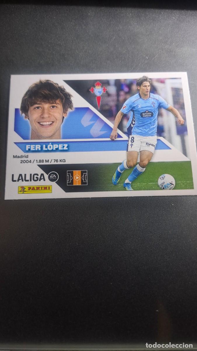 Coleccionismo cromos antiguos: CROMO FER LOPEZ 15 CELTA DE VIGO LIGA 2026 2027 26 27 ESTE PANINI NUNCA PEGADO