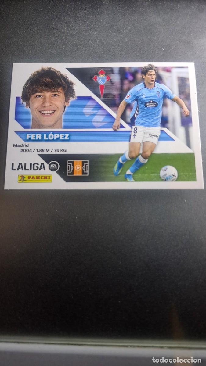 Coleccionismo cromos antiguos: CROMO FER LOPEZ 15 CELTA DE VIGO LIGA 2026 2027 26 27 ESTE PANINI NUNCA PEGADO