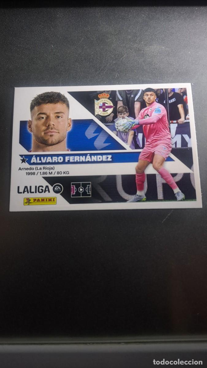 Coleccionismo cromos antiguos: CROMO ALVARO FERNANDEZ 3 DEPORTIVO DE LA CORU&Ntilde;A LIGA 2026 2027 26 27 ESTE PANINI NUNCA PEGADO
