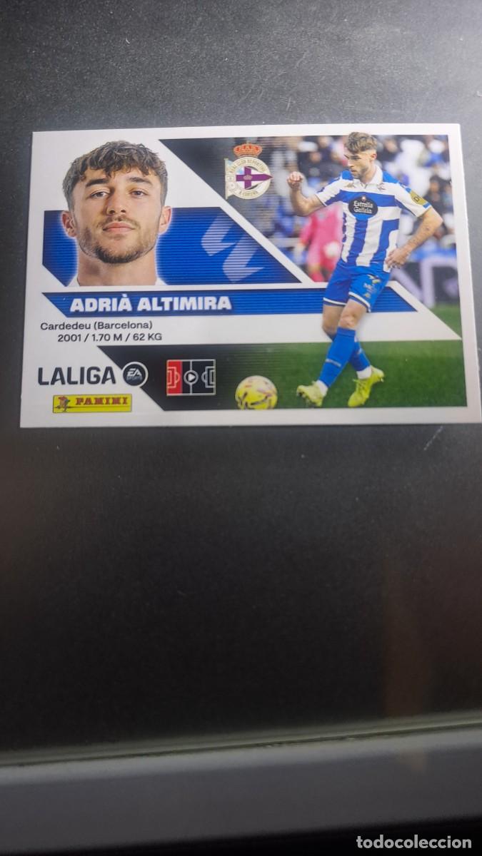 Coleccionismo cromos antiguos: CROMO ADRIA ALTIMIRA 5 DEPORTIVO DE LA CORU&Ntilde;A LIGA 2026 2027 26 27 ESTE PANINI NUNCA PEGADO