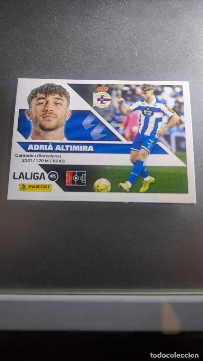 Coleccionismo cromos antiguos: CROMO ADRIA ALTIMIRA 5 DEPORTIVO DE LA CORU&Ntilde;A LIGA 2026 2027 26 27 ESTE PANINI NUNCA PEGADO
