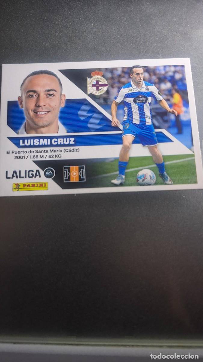 Coleccionismo cromos antiguos: CROMO LUISMI CRUZ 15 DEPORTIVO DE LA CORU&Ntilde;A LIGA 2026 2027 26 27 ESTE PANINI NUNCA PEGADO