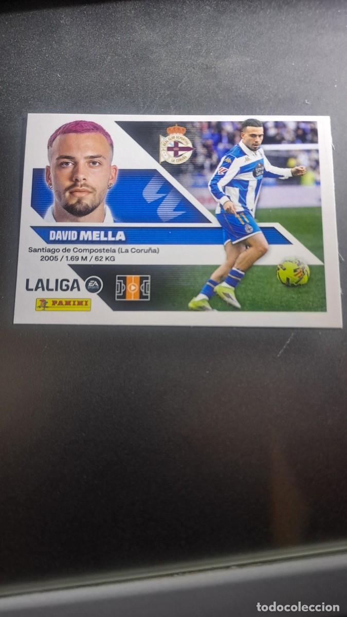 Coleccionismo cromos antiguos: CROMO MELLA 16 DEPORTIVO DE LA CORU&Ntilde;A LIGA 2026 2027 26 27 ESTE PANINI NUNCA PEGADO