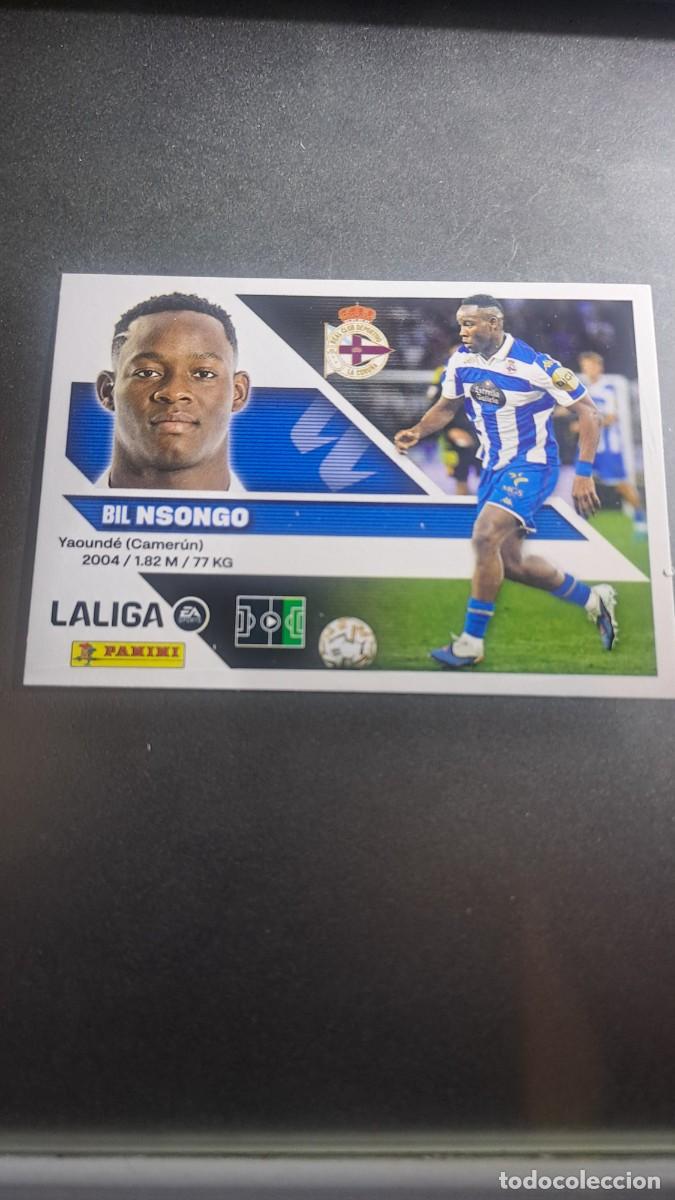 Coleccionismo cromos antiguos: CROMO NSONGO 20 DEPORTIVO DE LA CORU&Ntilde;A LIGA 2026 2027 26 27 ESTE PANINI NUNCA PEGADO