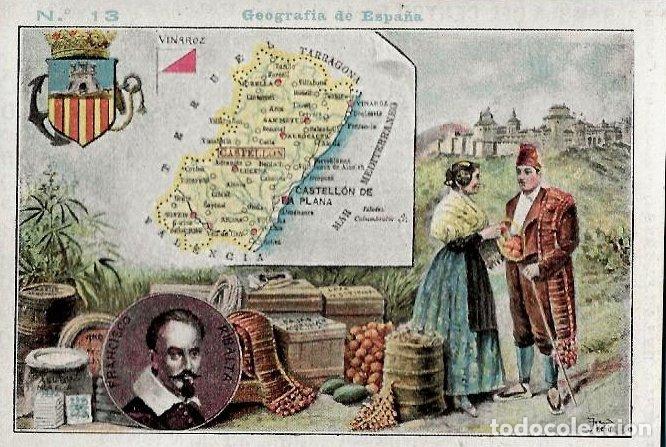 Coleccionismo cromos antiguos: LOTE DE CROMOS. CROMOS SUELTOS; 1,20 &euro;. GEOGRAF&Iacute;A DE ESPA&Ntilde;A. REGALO DE KIOSCOS EL SOL, S/F.