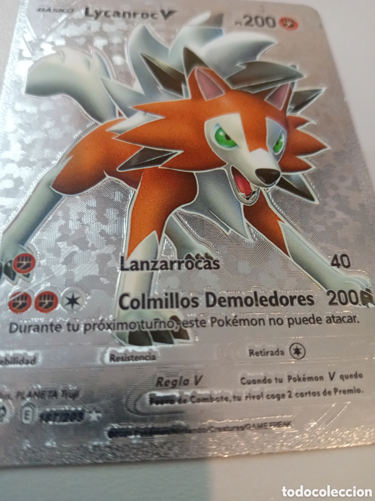 Coleccionismo cromos antiguos: Carta Pok&eacute;mon version especial - Foto 3