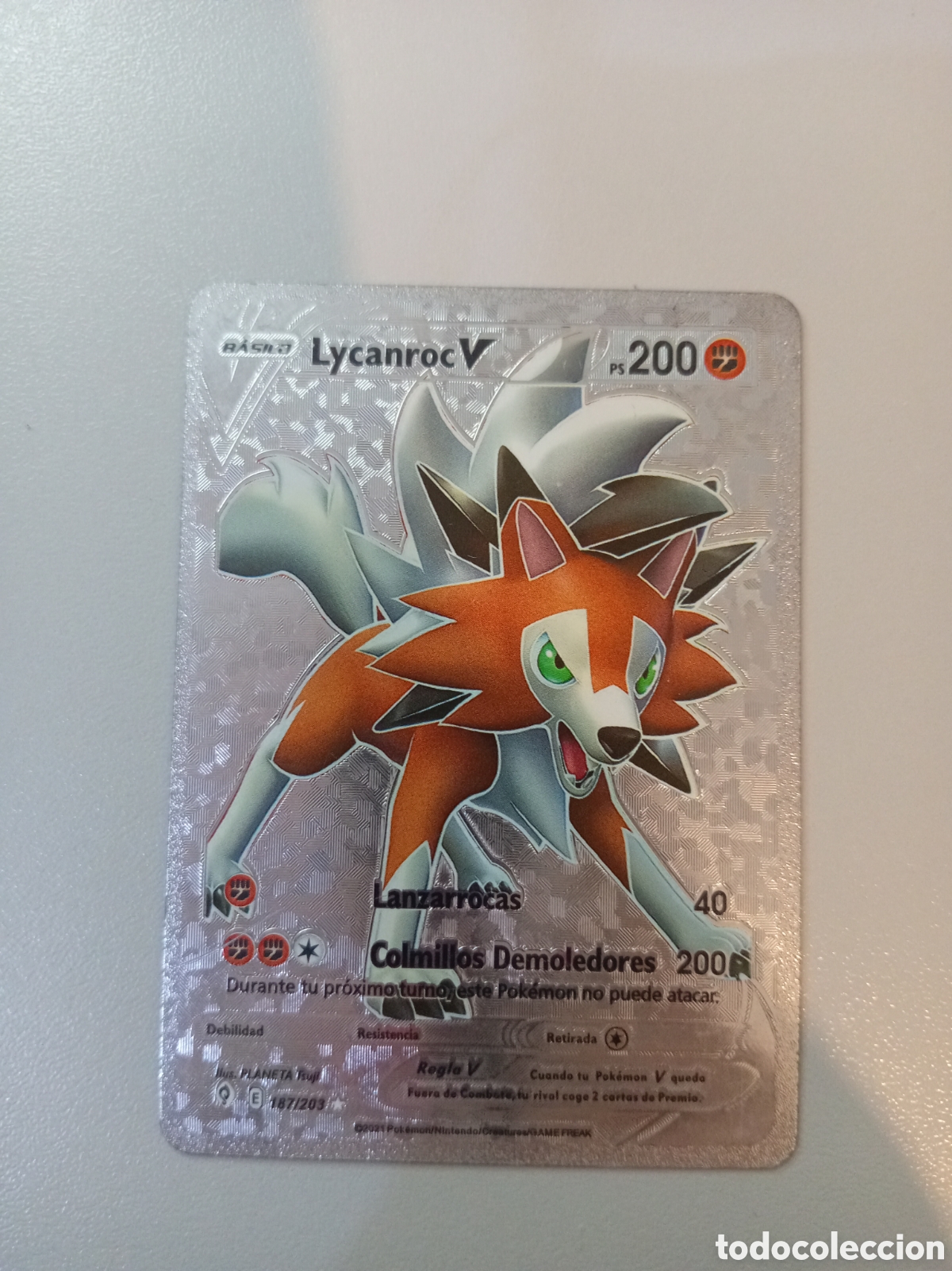 Coleccionismo cromos antiguos: Carta Pok&eacute;mon version especial - Foto 1