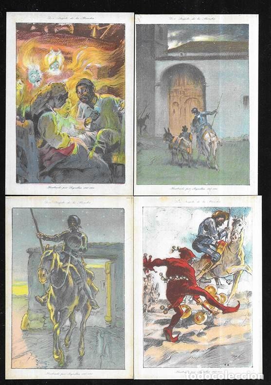 Coleccionismo cromos antiguos: Cromo.Don Quijote de la Mancha. 2&ordf; Parte N&ordm;s sueltos Ilust. Segrelles 1928-1934 Amatller.