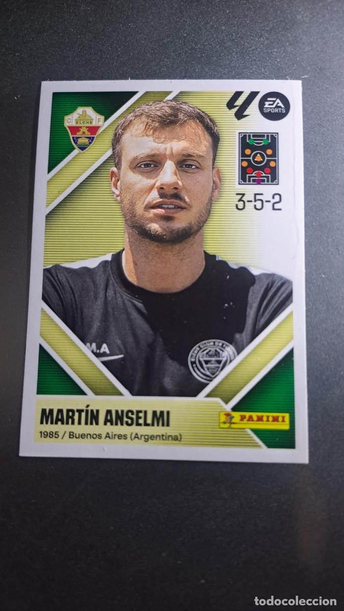 Coleccionismo cromos antiguos: CROMO MARTIN ANSELMI 2 ENTRENADOR ELCHE LIGA 2026 2027 26 27 ESTE PANINI NUNCA PEGADO