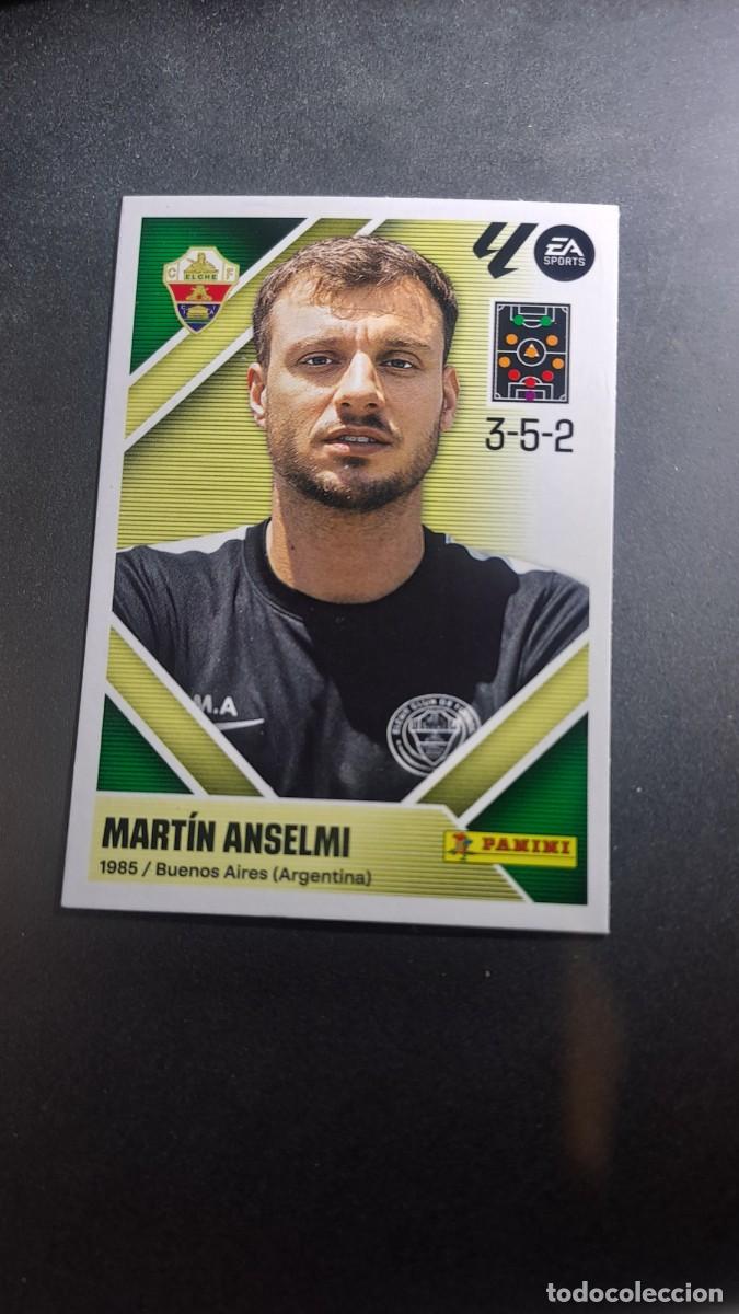 Coleccionismo cromos antiguos: CROMO MARTIN ANSELMI 2 ENTRENADOR ELCHE LIGA 2026 2027 26 27 ESTE PANINI NUNCA PEGADO