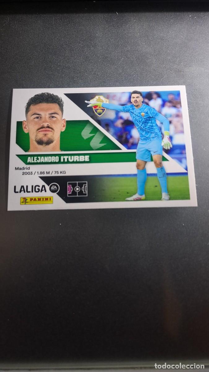 Coleccionismo cromos antiguos: CROMO ITURBE 4 ELCHE LIGA 2026 2027 26 27 ESTE PANINI NUNCA PEGADO