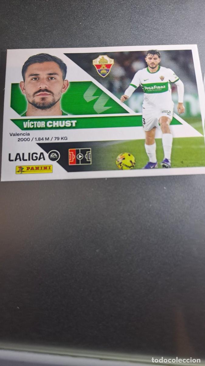 Coleccionismo cromos antiguos: CROMO CHUST 6 ELCHE LIGA 2026 2027 26 27 ESTE PANINI NUNCA PEGADO