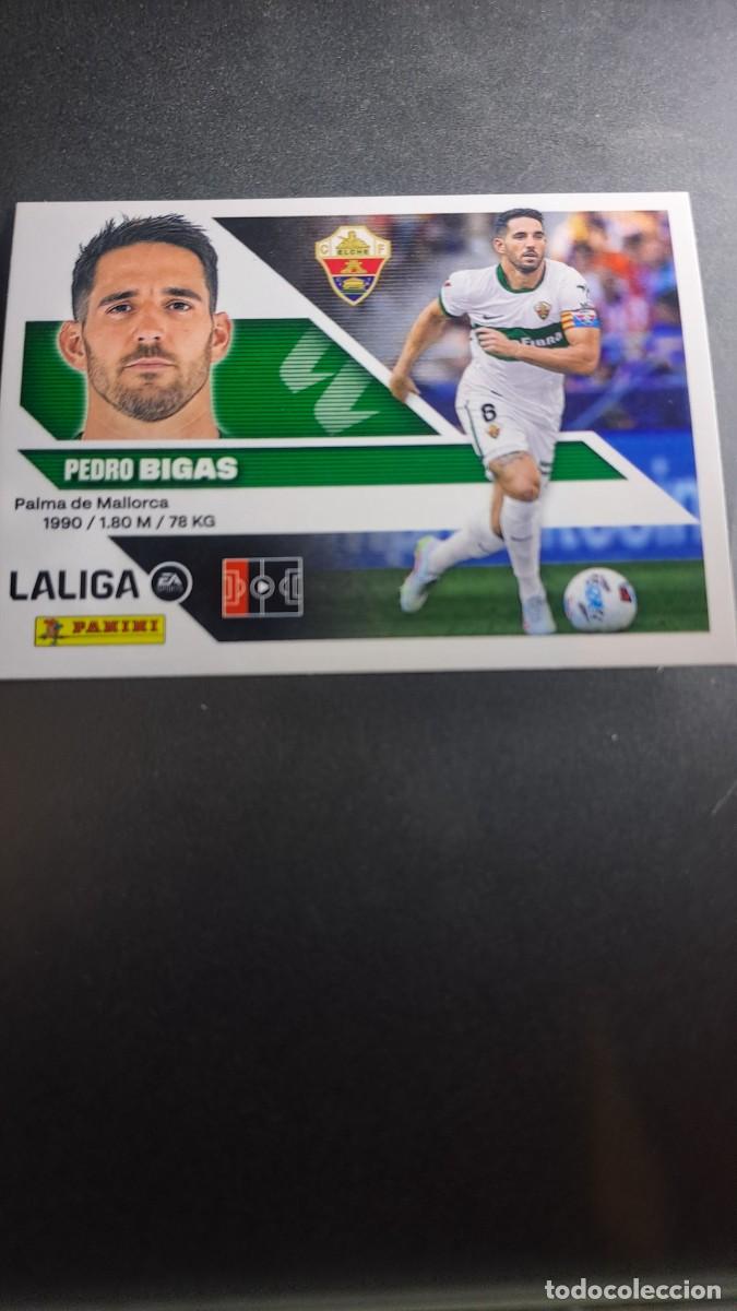 Coleccionismo cromos antiguos: CROMO BIGAS 7 ELCHE LIGA 2026 2027 26 27 ESTE PANINI NUNCA PEGADO
