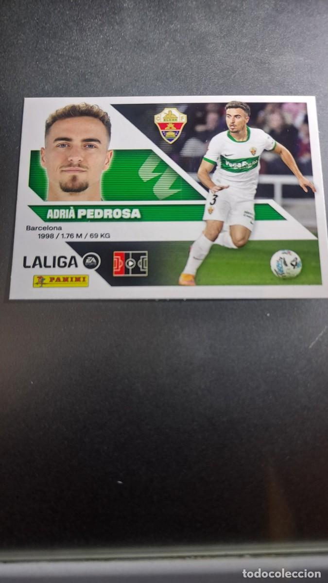 Coleccionismo cromos antiguos: CROMO PEDROSA 9A 9 A ELCHE LIGA 2026 2027 26 27 ESTE PANINI NUNCA PEGADO