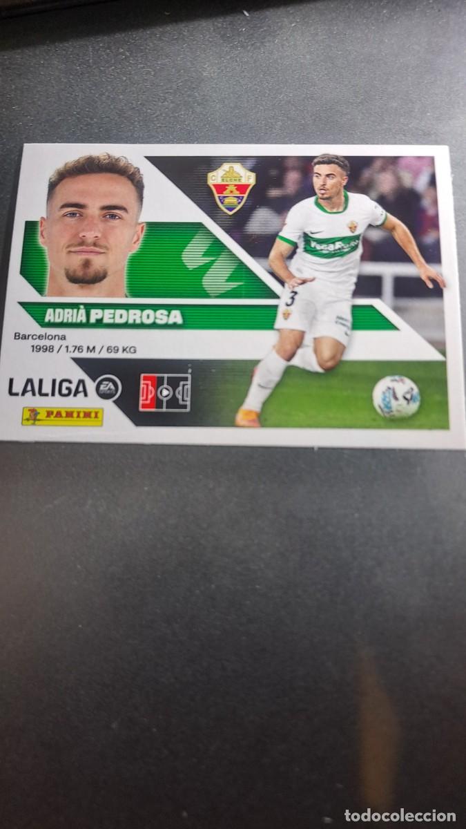 Coleccionismo cromos antiguos: CROMO PEDROSA 9A 9 A ELCHE LIGA 2026 2027 26 27 ESTE PANINI NUNCA PEGADO