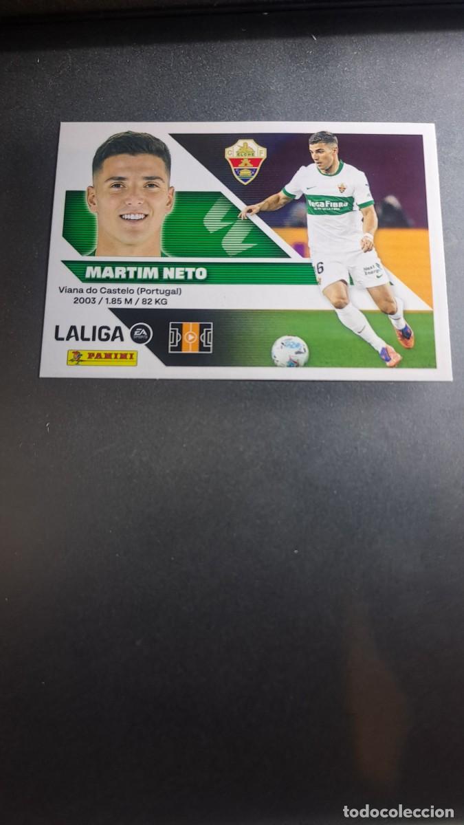 Coleccionismo cromos antiguos: CROMO MARTIM NETO 11 ELCHE LIGA 2026 2027 26 27 ESTE PANINI NUNCA PEGADO
