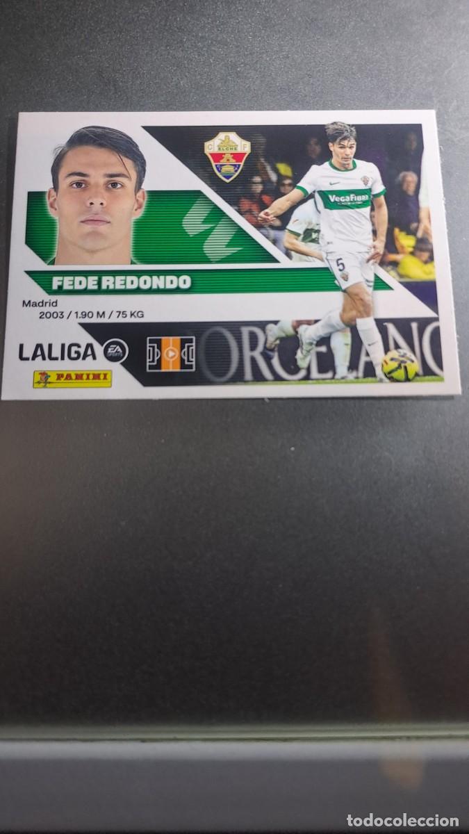 Coleccionismo cromos antiguos: CROMO FEDE REDONDO 13A 13 A ELCHE LIGA 2026 2027 26 27 ESTE PANINI NUNCA PEGADO