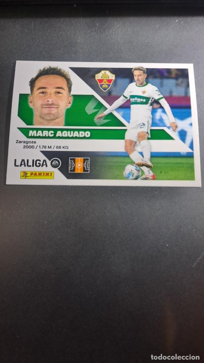 Coleccionismo cromos antiguos: CROMO MARC AGUADO 14 ELCHE LIGA 2026 2027 26 27 ESTE PANINI NUNCA PEGADO