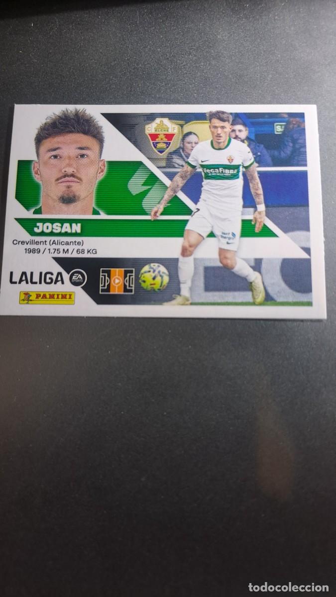 Coleccionismo cromos antiguos: CROMO JOSAN 15 ELCHE LIGA 2026 2027 26 27 ESTE PANINI NUNCA PEGADO