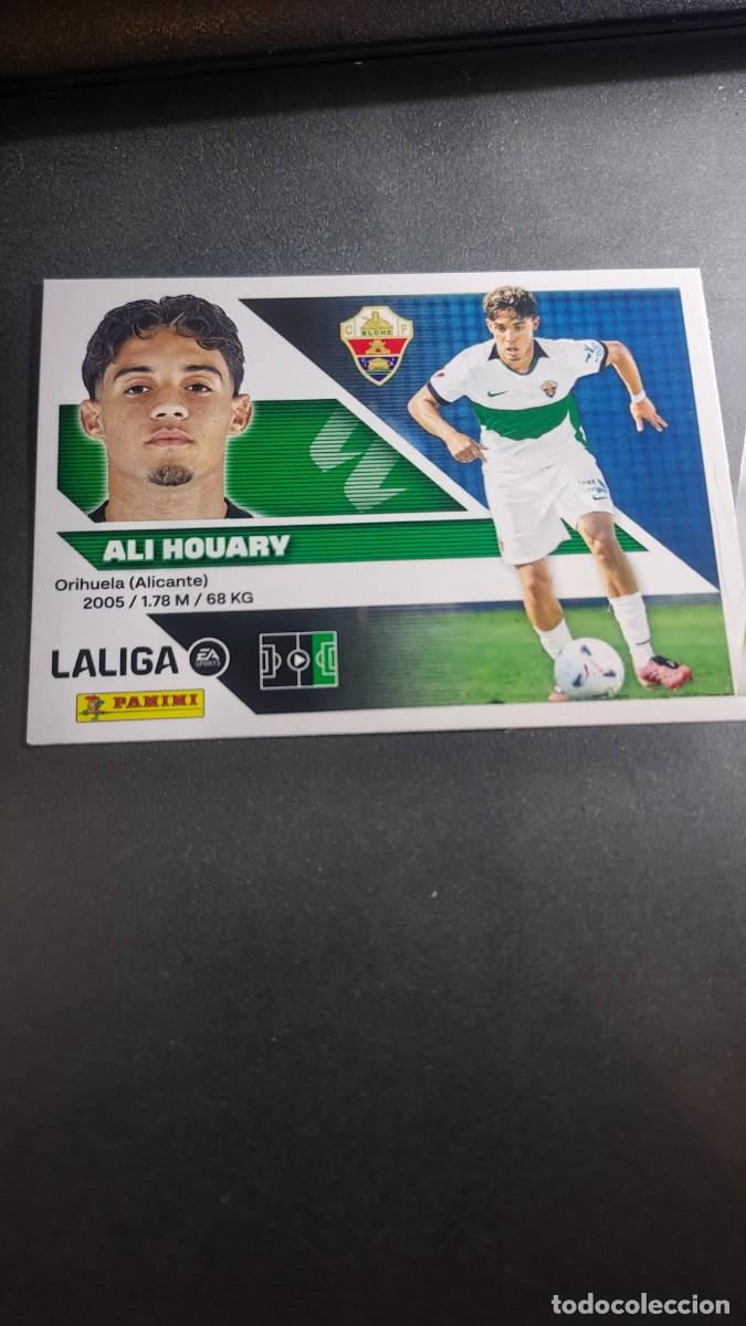 Coleccionismo cromos antiguos: CROMO ALI HOUARY 17 ELCHE LIGA 2026 2027 26 27 ESTE PANINI NUNCA PEGADO