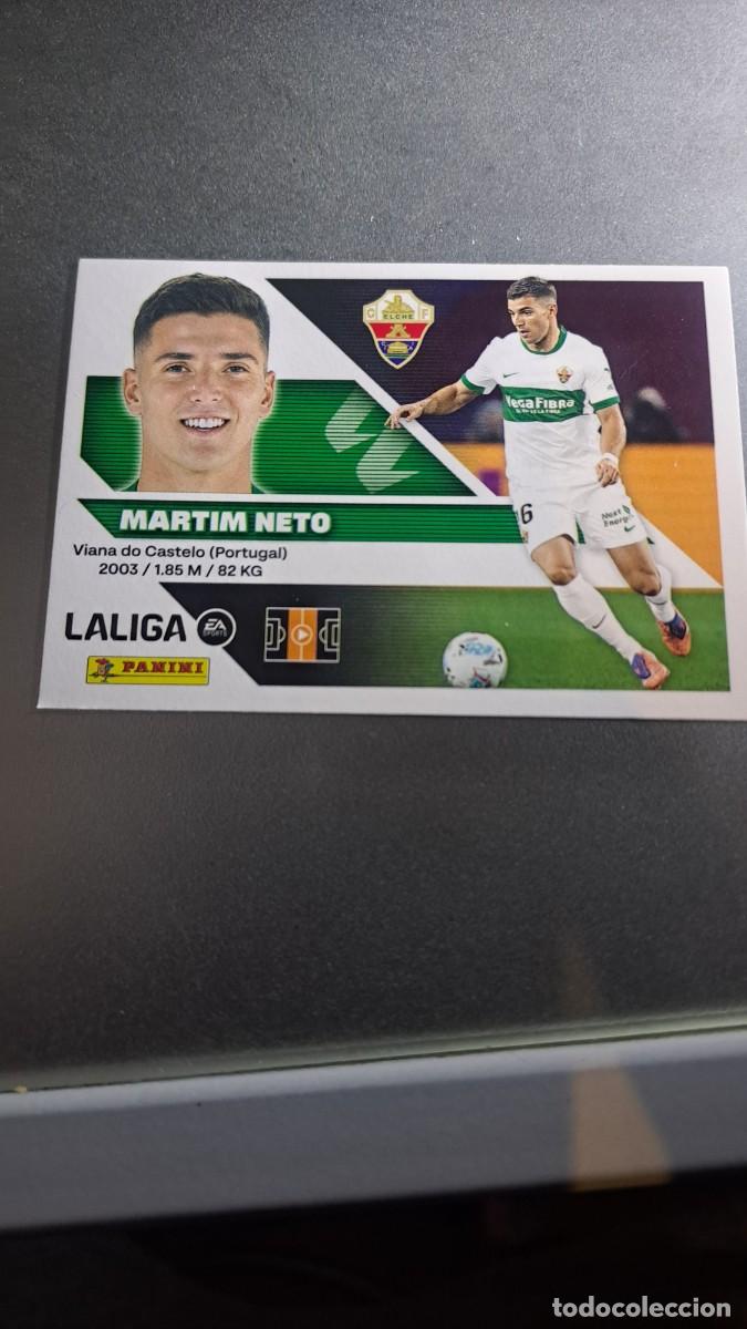 Coleccionismo cromos antiguos: CROMO MARTIM NETO 11 ELCHE LIGA 2026 2027 26 27 ESTE PANINI NUNCA PEGADO