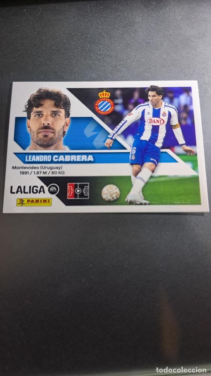 Coleccionismo cromos antiguos: CROMO CABRERA 8 ESPANYOL LIGA 2026 2027 26 27 ESTE PANINI NUNCA PEGADO