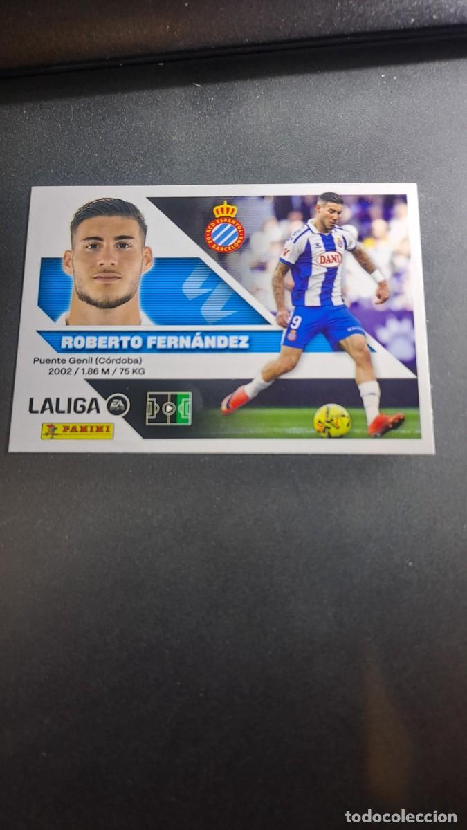 Coleccionismo cromos antiguos: CROMO ROBERTO FERNANDEZ 20 ESPANYOL LIGA 2026 2027 26 27 ESTE PANINI NUNCA PEGADO