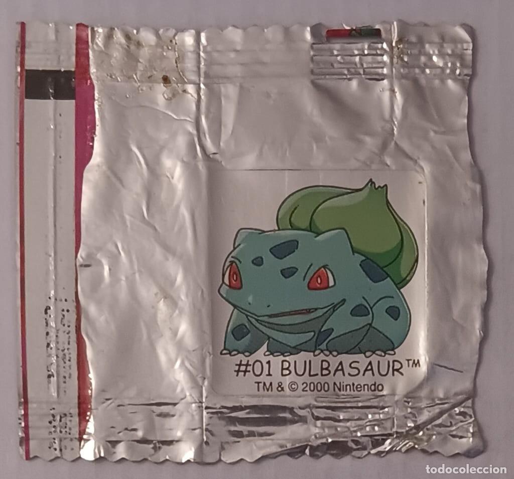 Collectionnisme Cartes &agrave; collectionner anciennes: CROMO SERIE POKEMON BULBASAUR PROMOCION BOOMER NO MATUTANO NO PANRICO NO CROPAN BIMBO NO PHOSKITOS